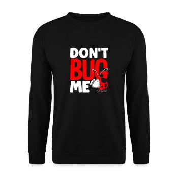 Ladybug Entomologist Ladybirds Entomology Don't - Unisex Sweatshirt - black - Front - Alina (178cm) & Michal (187cm)