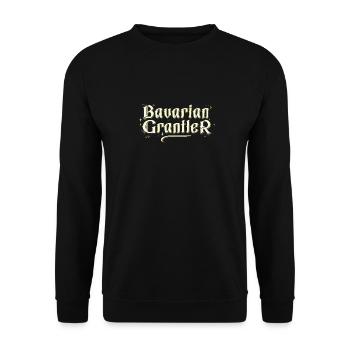 Festival de la bière allemande bavarois Grantler Schnitzel - Sweat-shirt Unisexe - noir - Devant - Alina (178cm) & Michal (187cm)