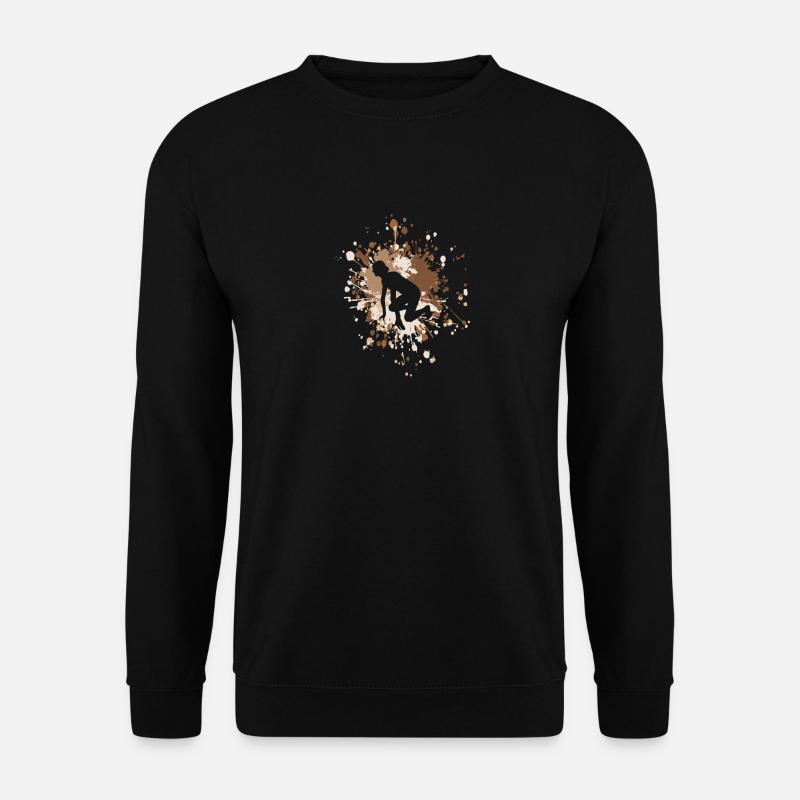 Athlétisme Starter Runner Color Splash - Sweat-shirt Unisexe - noir