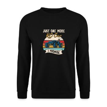 Just One More RC Car I Promise Remote Control Raci - Unisex Sweatshirt - black - Front - Alina (178cm) & Michal (187cm)