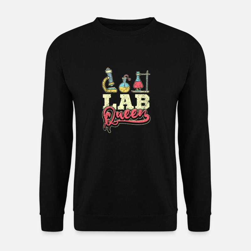 Lab queen - Unisex Sweatshirt - black