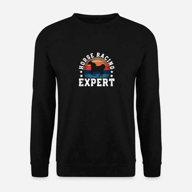 Courses de chevaux Courses de chevaux - Sweat-shirt Unisexe - noir