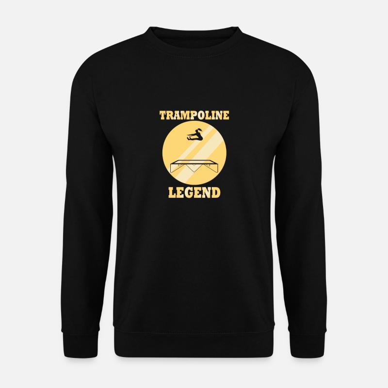 Trampoline Legend Saut d'obstacles - Sweat-shirt Unisexe - noir