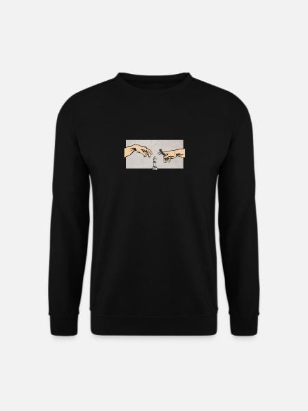 Échecs La création d'échecs - Sweat-shirt Unisexe - noir