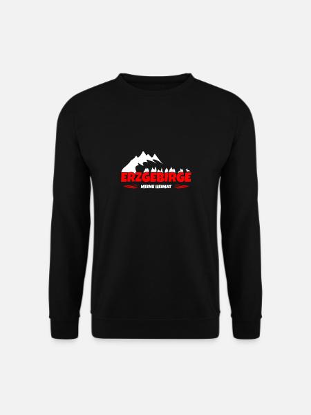 Erzgebirge ist meine Heimat - Unisex Pullover - Schwarz