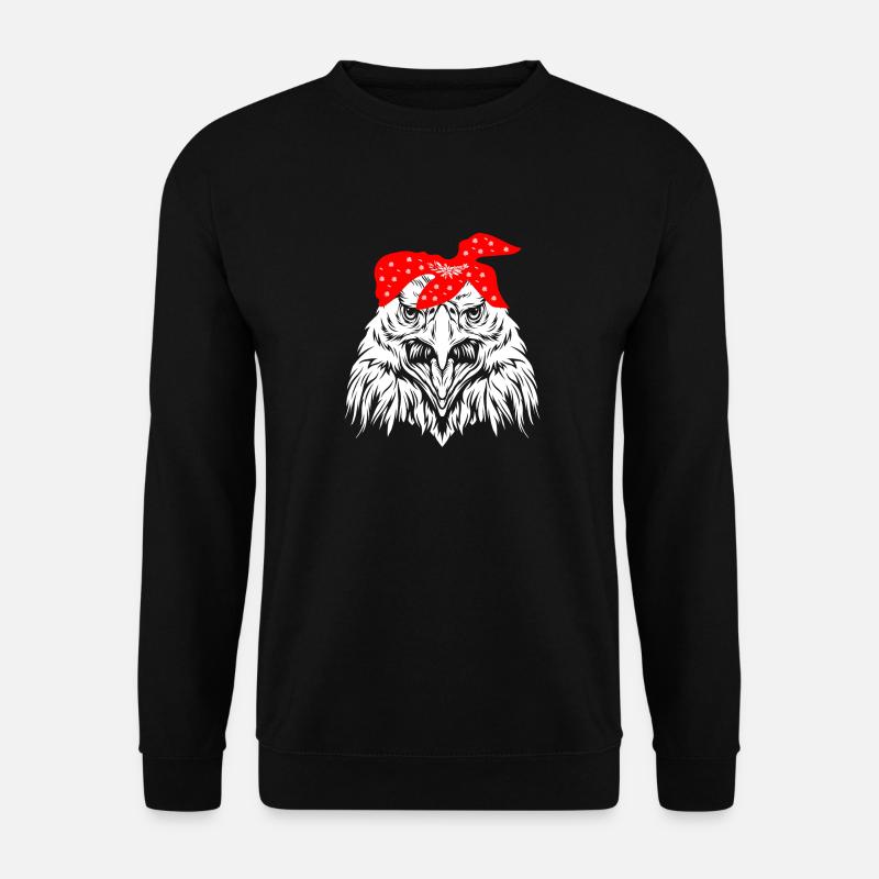 Adler - Unisex Pullover - Schwarz