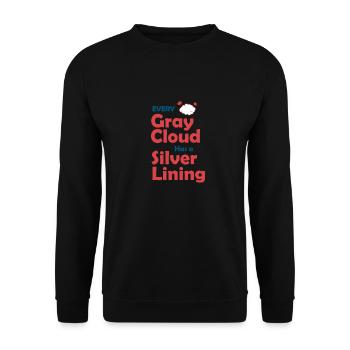 Je suis Mme Gray - Sweat-shirt Unisexe - noir - Devant - Alina (178cm) & Michal (187cm)