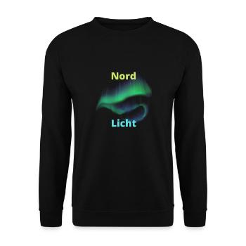 North Light - Unisex Sweatshirt - black - Front - Alina (178cm) & Michal (187cm)