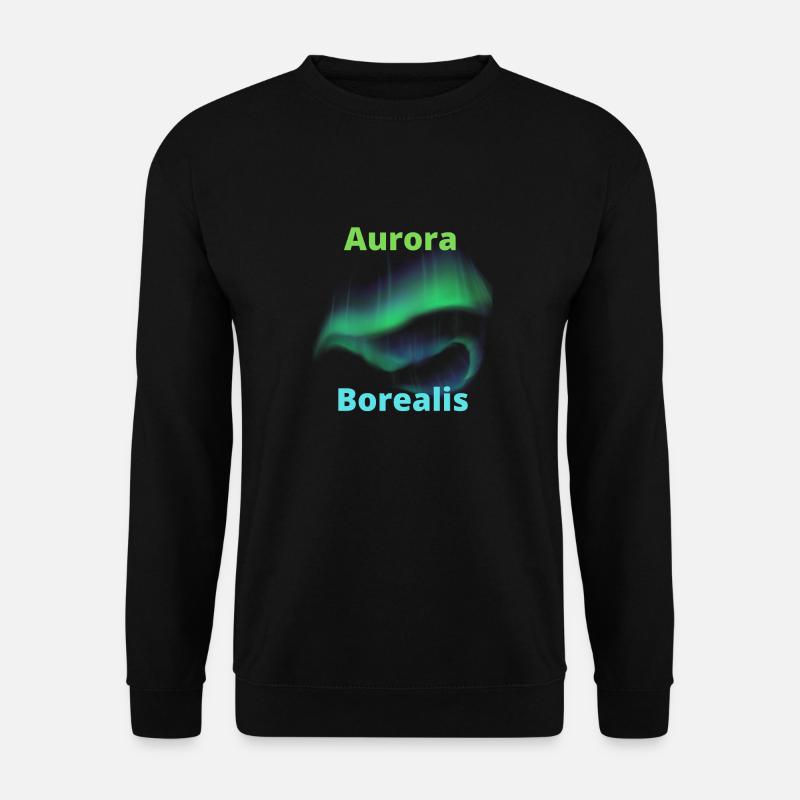 Aurora Borealis - Unisex Sweatshirt - black