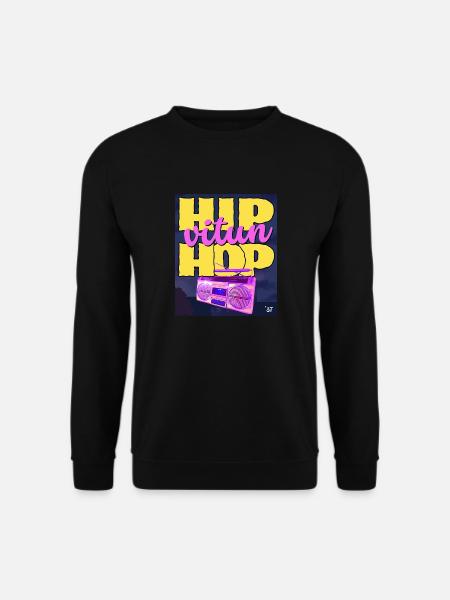 Hip Fucking Hop '87 - Unisex Sweatshirt - black