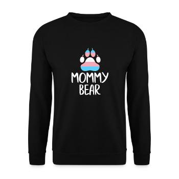 LGBT Rainbow Gay Pride Homo Lesbian Gay - Unisex Sweatshirt - black - Front - Alina (178cm) & Michal (187cm)