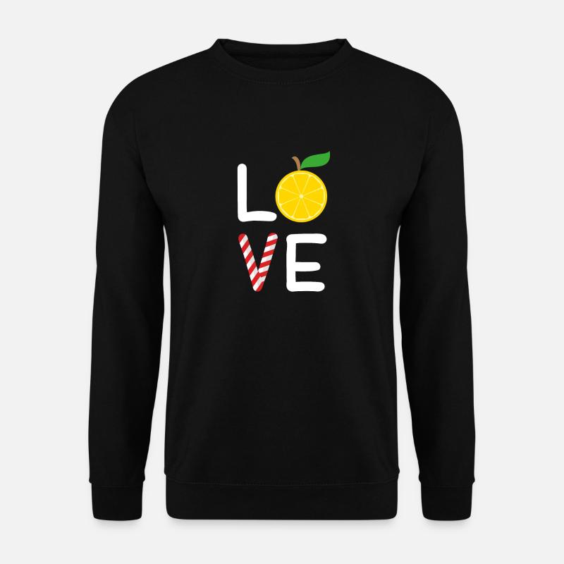 Love Lemonade - Entreprise de jus de citron - Sweat-shirt Unisexe - noir
