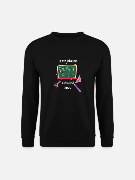 Erste Klasse Schulkind - Unisex Pullover - Schwarz