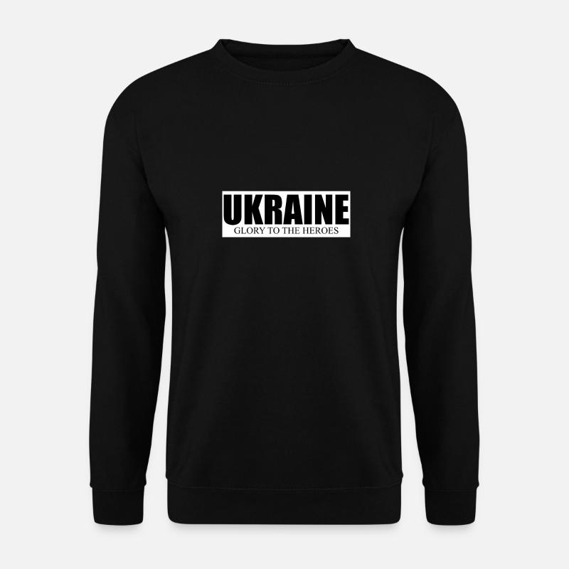 Ukraine Sieg - Unisex Pullover - Schwarz
