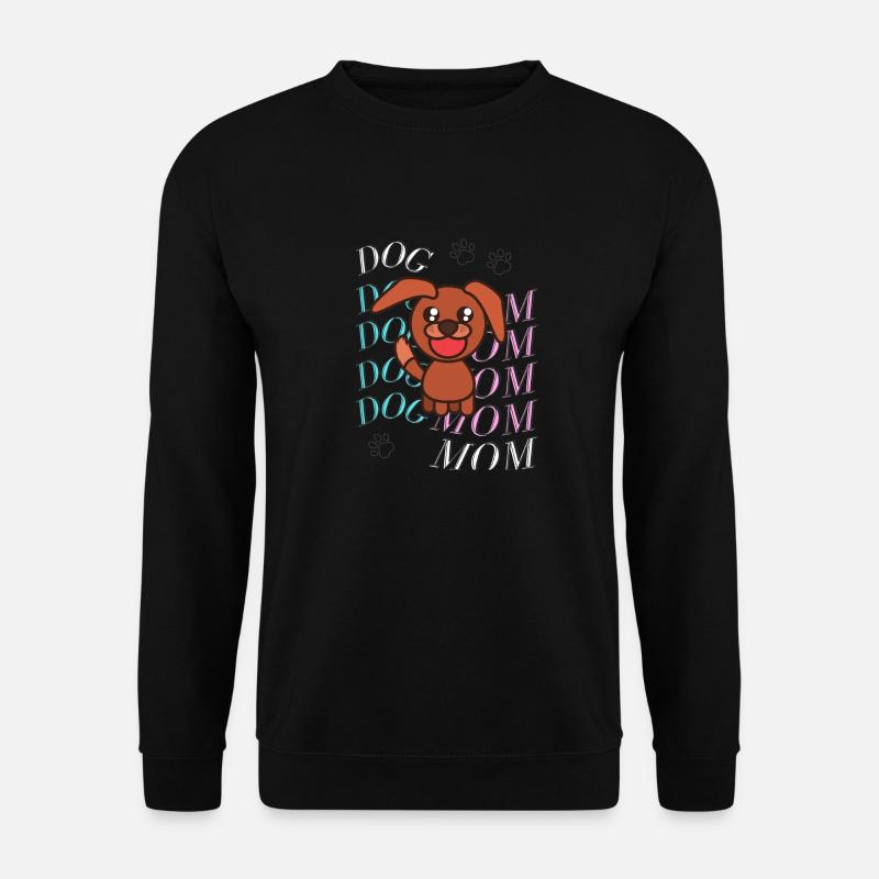 Dogmom - Unisex Pullover - Schwarz
