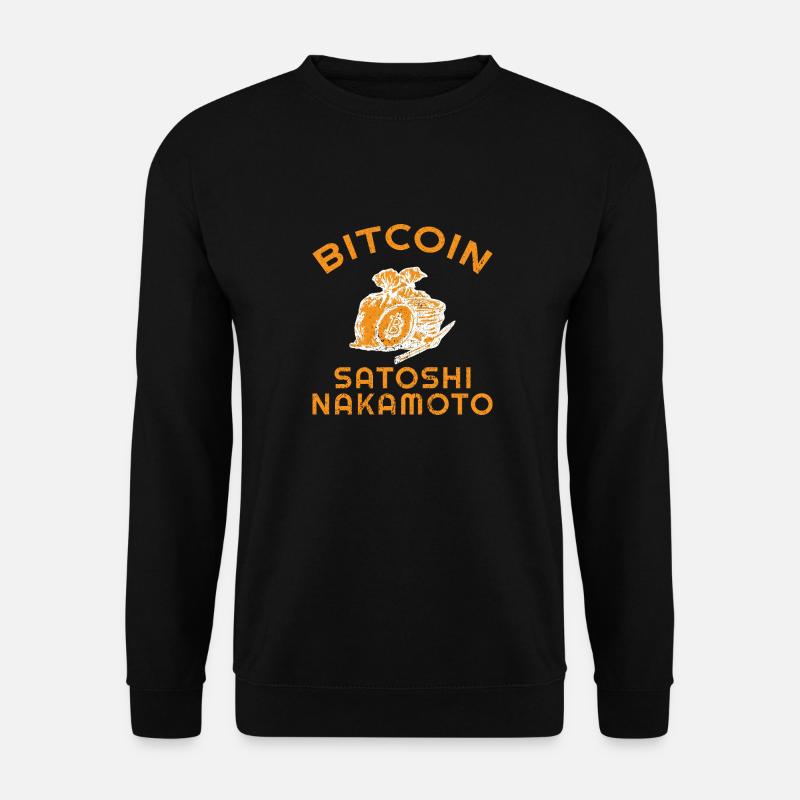 Bitcoin Satoshi Nakamoto - Unisex Sweatshirt - black