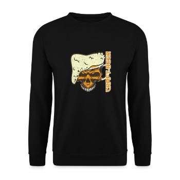 Bière artisanale - Sweat-shirt Unisexe - noir - Devant - Alina (178cm) & Michal (187cm)