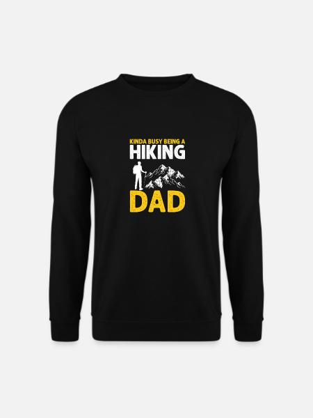 Un peu occupé à être un DAD de randonnée Génial Vintage - Sweat-shirt Unisexe - noir