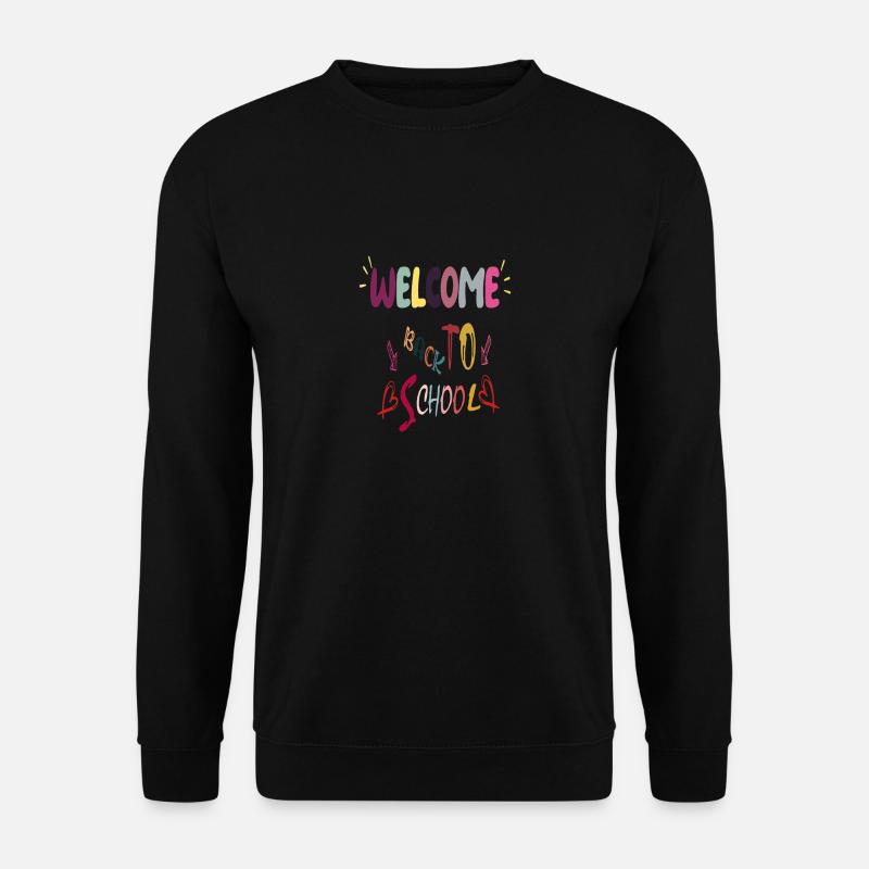 Happy Back to school - Sweat-shirt Unisexe - noir
