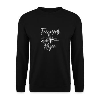 Halloween Witch Witchcraft Magic Magic Magic Magice Costume - Unisex Sweatshirt - black - Front - Alina (178cm) & Michal (187cm)