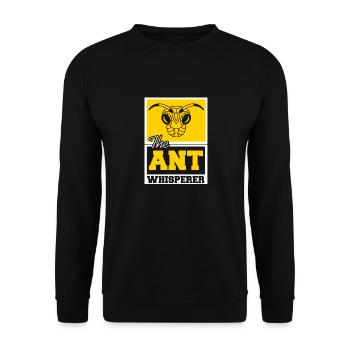 Le thé Ant Whisperer Awesome Cool Bug Lover - Sweat-shirt Unisexe - noir - Devant - Alina (178cm) & Michal (187cm)