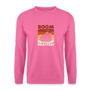 Turkey Day Food Fun Autumn Thanksgiving - Unisex Sweatshirt - pink - Front