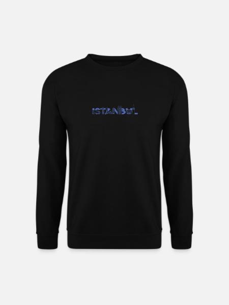 Istanbul Skyline Shirt - Unisex Pullover - Schwarz
