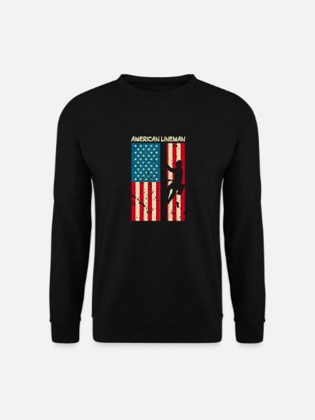 Linemed - Sweat-shirt Unisexe - noir