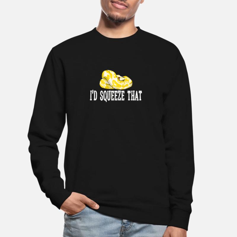 Banana Ball Python I'D Squeeze That Unisex Pullover