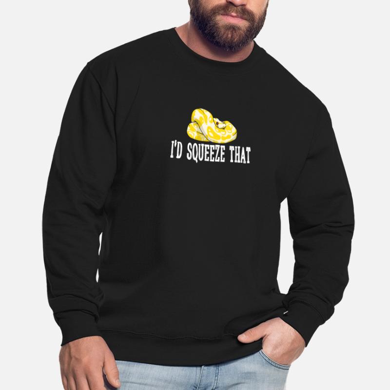 Banana Ball Python I'D Squeeze That Unisex Pullover