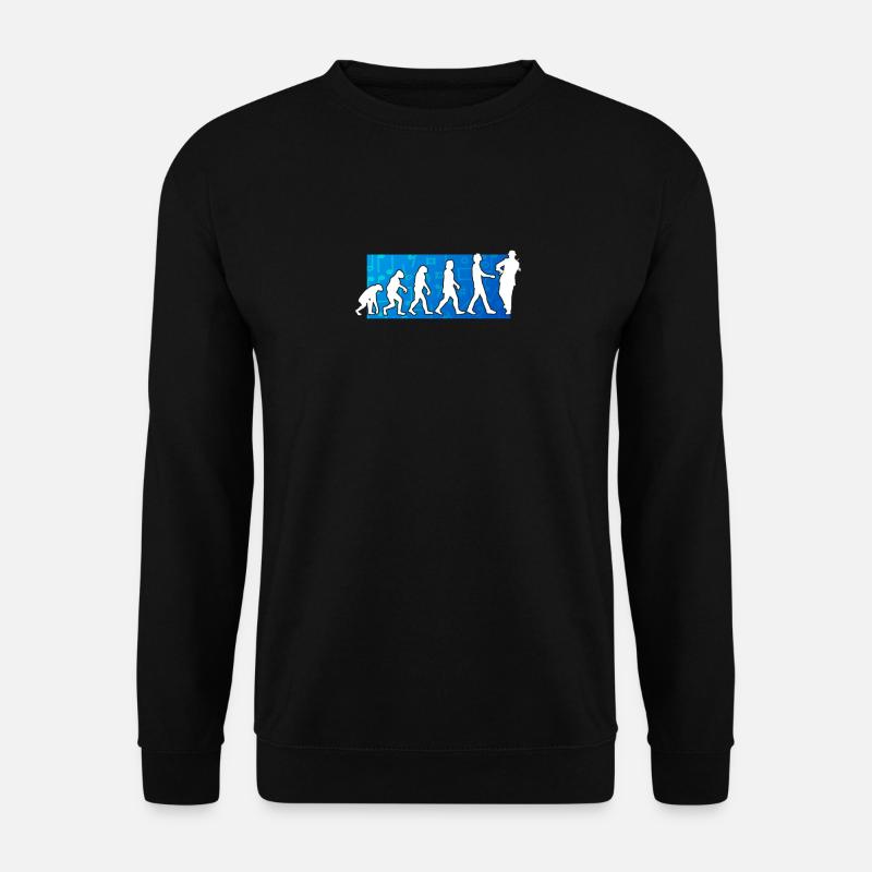 Violinist Evolution - Unisex Pullover - Schwarz
