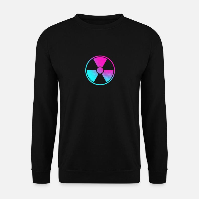 Lustiges Design Radioaktiv - Unisex Pullover - Schwarz