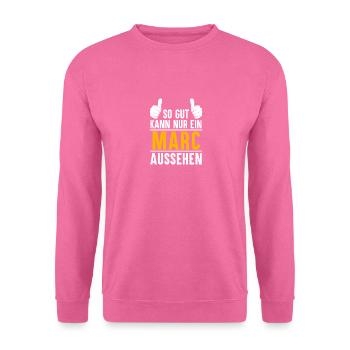 Marc Vorname Name Geschenk - Unisex Pullover - Pink - Vorne