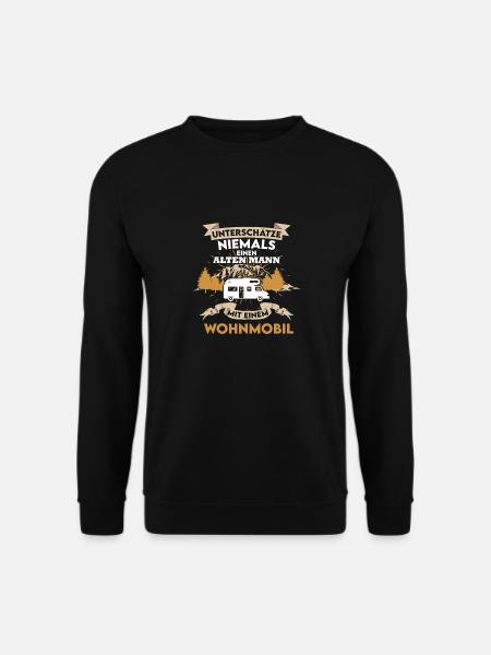 Wohnmobil Geschenk Roadtrip Van Fan Wohnmobil - Unisex Pullover - Schwarz