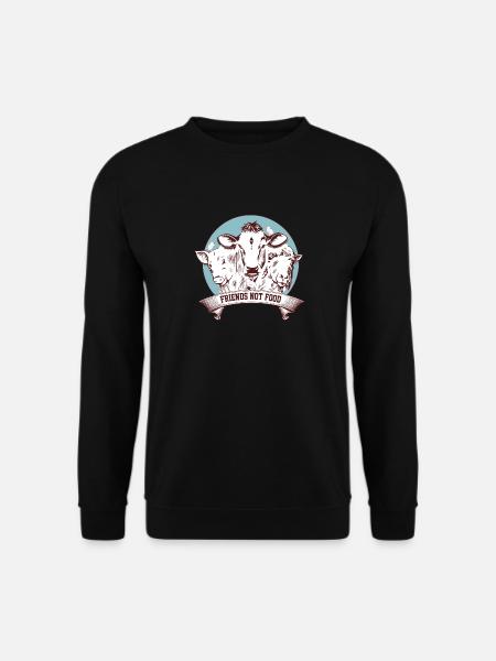 Freunde Kein Essen - Unisex Pullover - Schwarz