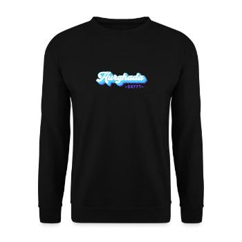 Holiday Trip Egypt Red Sea Hurghada - Unisex Sweatshirt - black - Front - Alina (178cm) & Michal (187cm)