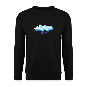 Holiday Travel Egypt Red Sea Safaga - Unisex Sweatshirt - black - Front - Alina (178cm) & Michal (187cm)