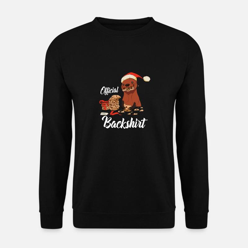 Chemise de cuisson officielle Biscuits de Cuisson de Noël - Sweat-shirt Unisexe - noir