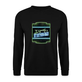 citation drôle de cul sweats à capuche et sweat-shirts jeux de mots extraterrestres - Sweat-shirt Unisexe - noir - Devant - Alina (178cm) & Michal (187cm)