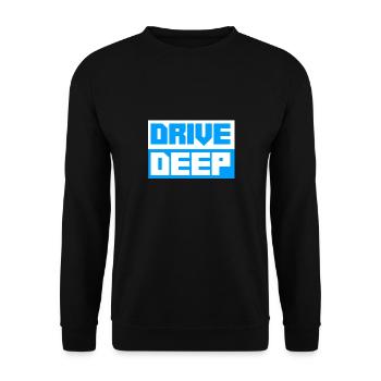 Lowered Tuning Car - Unisex Sweatshirt - black - Front - Alina (178cm) & Michal (187cm)