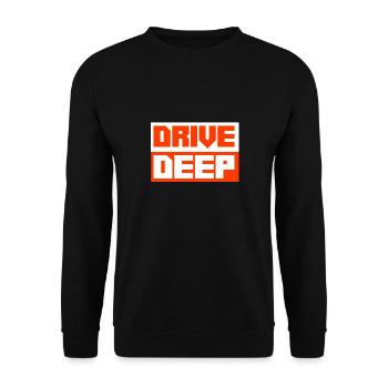 Lowered Tuning Car - Unisex Sweatshirt - black - Front - Alina (178cm) & Michal (187cm)