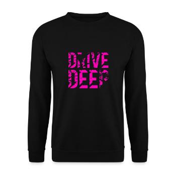 Lowered Tuning Car - Unisex Sweatshirt - black - Front - Alina (178cm) & Michal (187cm)