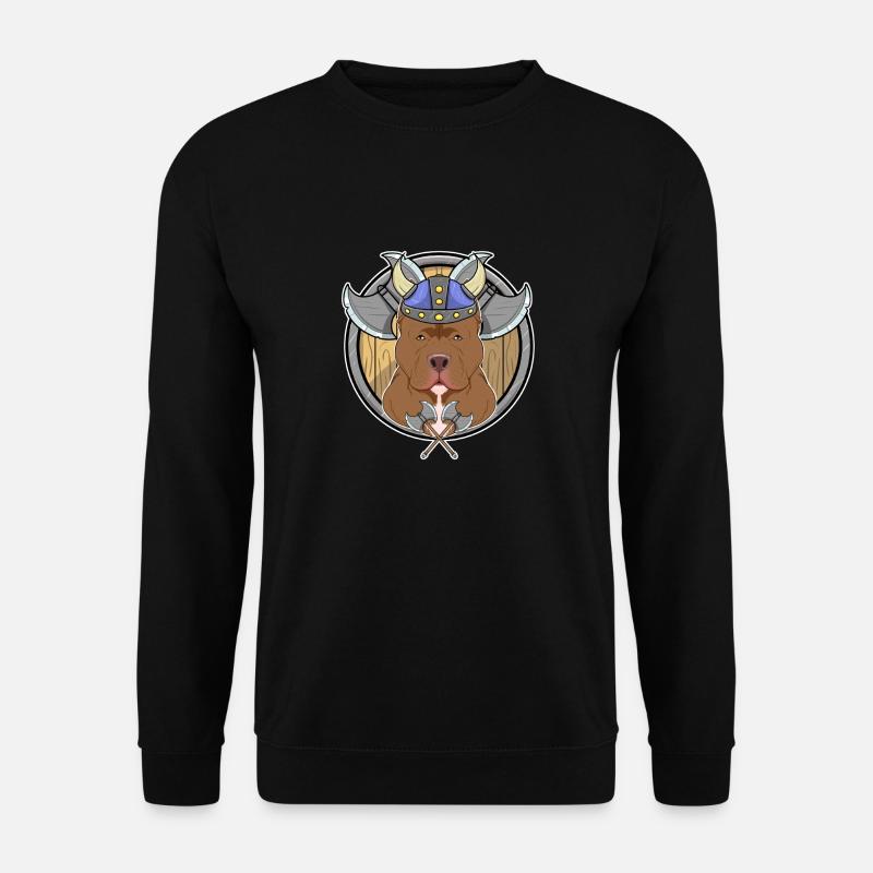 Pitbull I Valhalla I Viking - Sweat-shirt Unisexe - noir