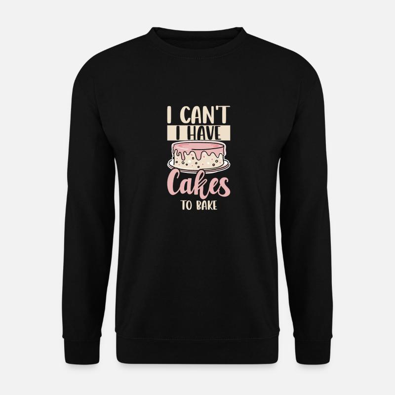 Cuisson gâteau Boulanger Confiseur - Sweat-shirt Unisexe - noir