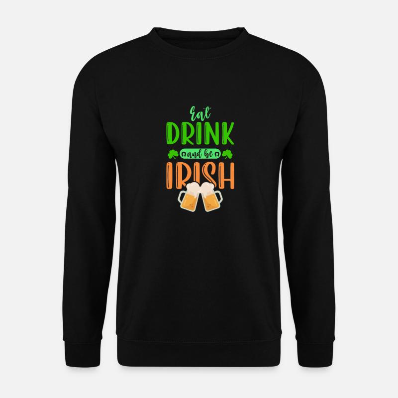 Irish St. Patrick's day - Unisex Sweatshirt - black