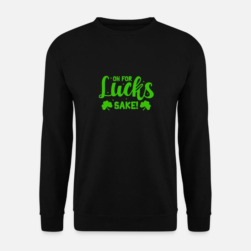 Irisch St. Patricks day - Unisex Pullover - Schwarz