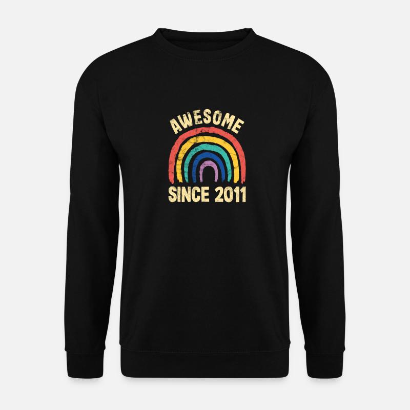 11ter Geburtstag 11 Jahre Idee zum 11. Geburtstag - Unisex Pullover - Schwarz