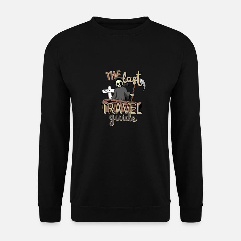 The last travel guide - der letzte Reiseführer - Unisex Pullover - Schwarz