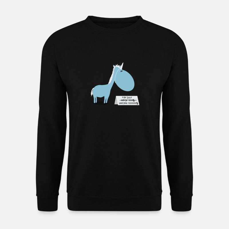 Pferd zu verkaufen - Unisex Pullover - Schwarz