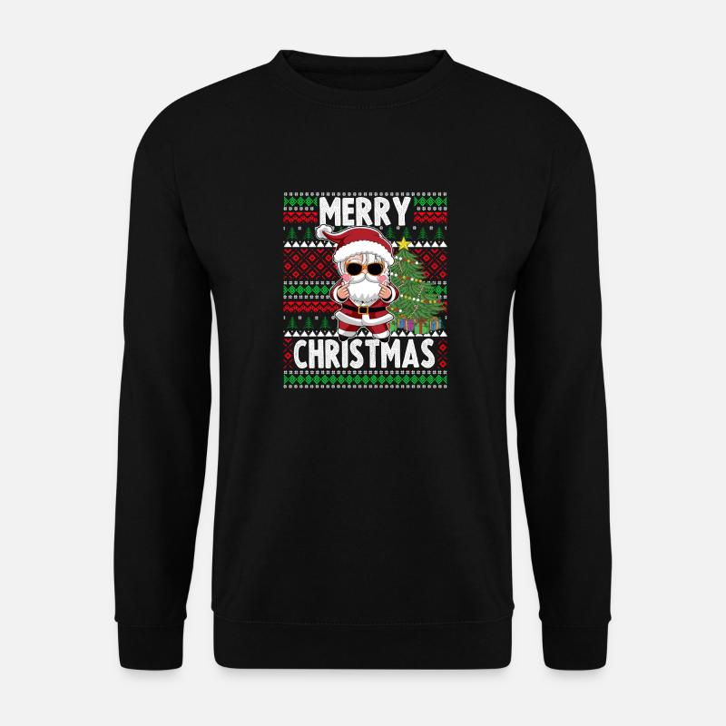 Tenue de Noël K-Pop Noël - Sweat-shirt Unisexe - noir